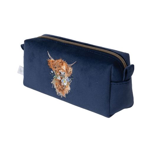 Vyšívané pouzdro na štětce Wrendale Designs "Daisy Coo" - Kráva