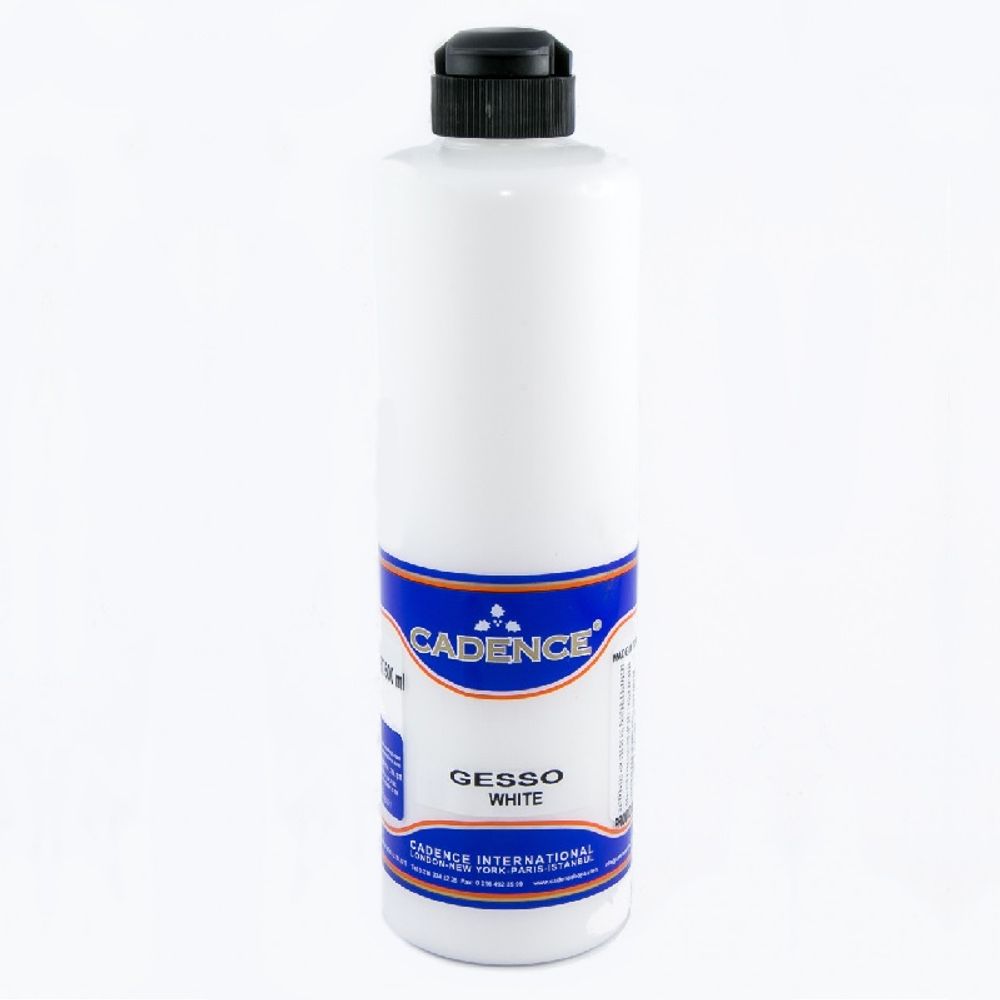 Cadence Podkladová akrylová barva Cadence Gesso, bílá - VYBERTE OBJEM - Podkladová akrylová barva Cadence Gesso, 250 ml - bílá