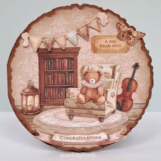 Blok s papírovými výseky Studio Light "Teddy