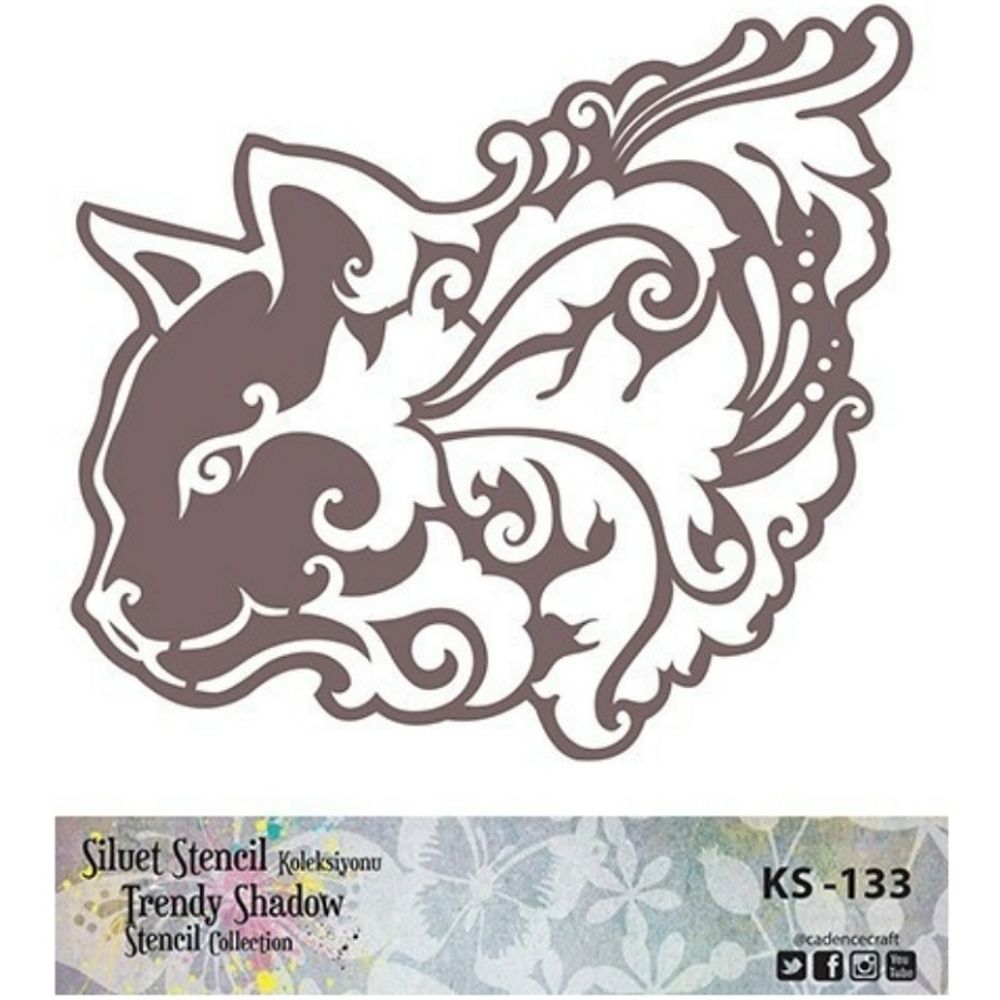 Cadence Šablona Cadence, stínová - Kočka