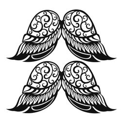 Šablona Cadence, stínová, 2 ks - Křídla