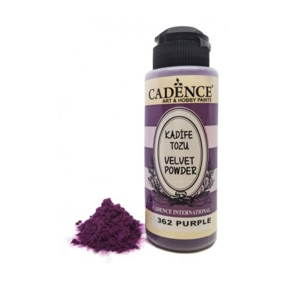 Sametový pudr - purple fialová Aladine