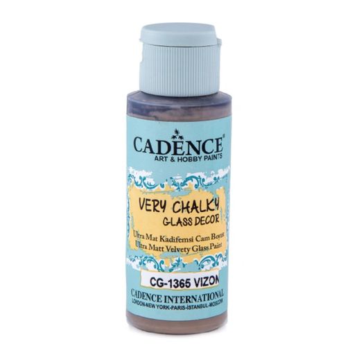 Křídová barva na sklo Cadence Very Chalky Glass Decor, 59 ml - VYBERTE ODSTÍN