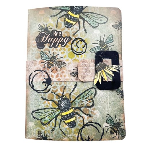 Vyřezávací šablony Studio Light "Sweet Bee Memories", 11 ks - Včelka a květy