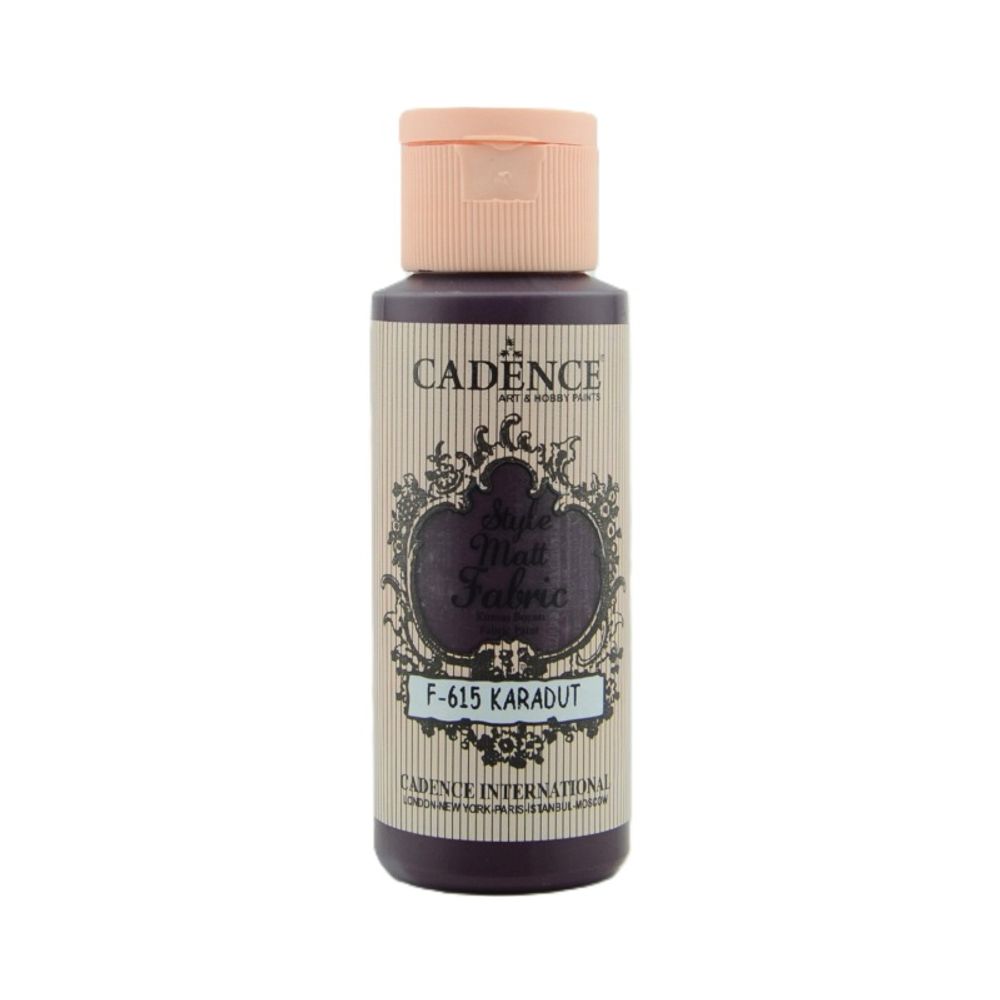 Cadence Barva na textil Cadence Style Matt Fabric, 59 ml - VYBERTE ODSTÍN - Barva na textil Cadence Style Matt Fabric, 59 ml - mulberry purple, morušová fialová
