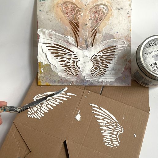 Šablona TCW - Angel Wings - VYBERTE VELIKOST