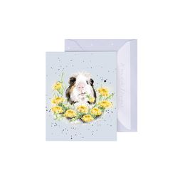 Dárková kartička Wrendale Designs "Dandy Day" - Morče