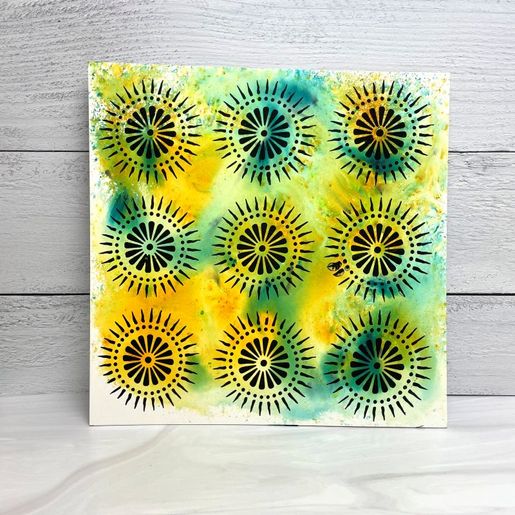 Šablona TCW - Petal Burst - VYBERTE VELIKOST