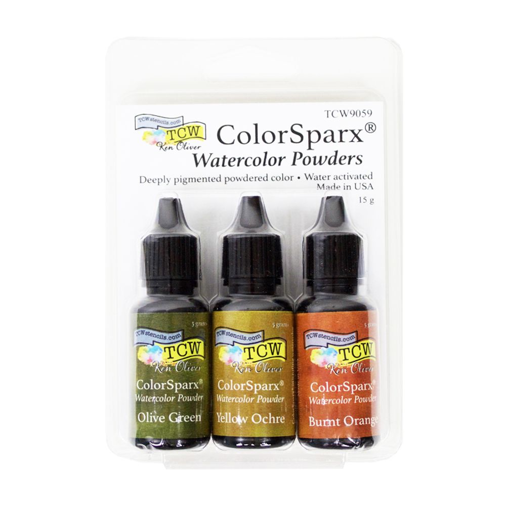 Levně The Crafter´s Workshop Pigmentový prášek TCW Watercolor Powders, 15 g - Grassland, louka