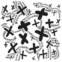 Šablona TCW 6"x6" (15,2x15,2 cm) - X Trail