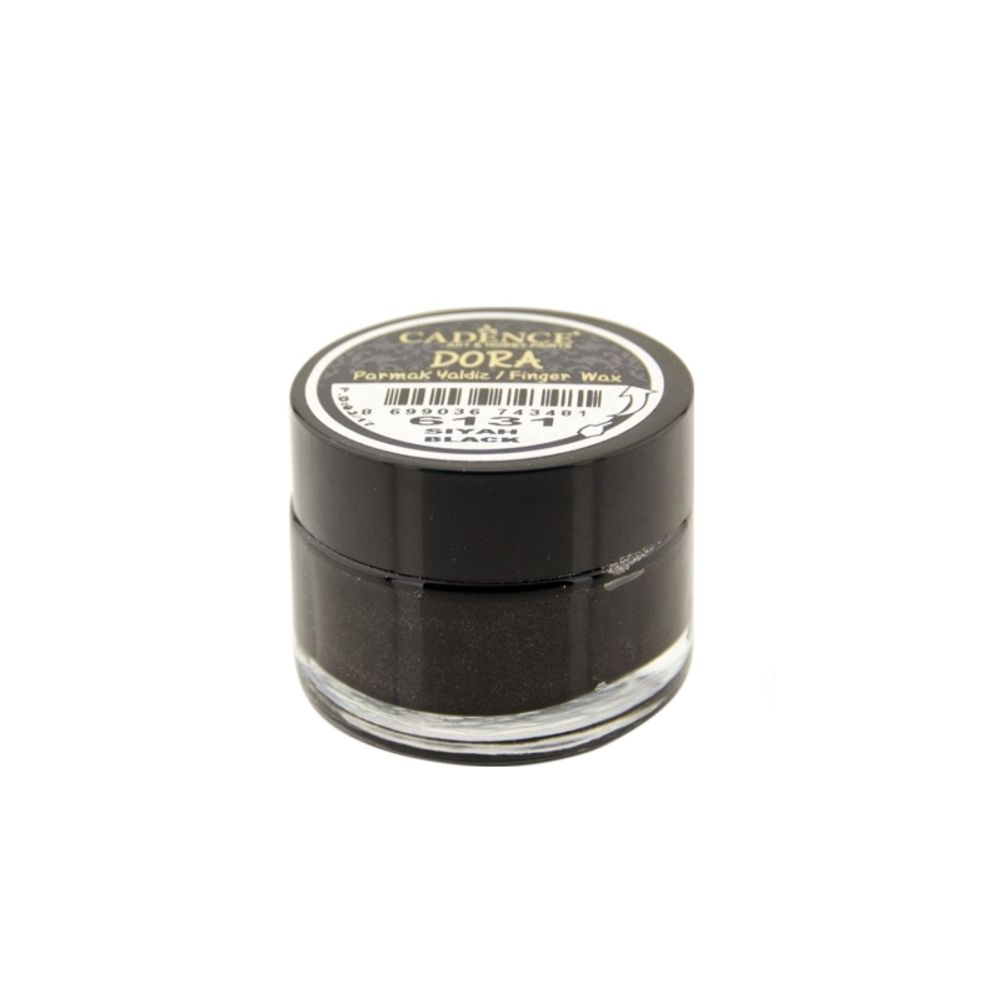 Levně Cadence Metalický patinovací vosk Cadence Dora, 20 ml - VYBERTE ODSTÍN - Metalický patinovací vosk Cadence Dora, 20 ml - black, černý