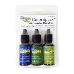 Pigmentový prášek TCW Watercolor Powders, 15 g - Poolside, u bazénu