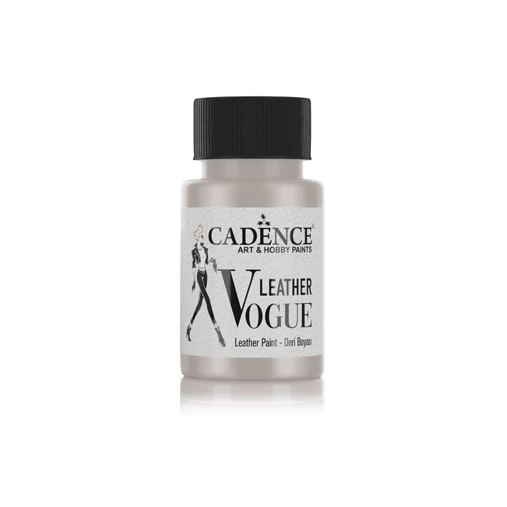 Metalická barva Leather Vogue, 50 ml - stříbrná Aladine