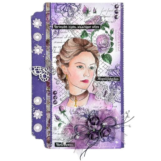 Vyřezávací šablony Studio Light "Victorian Dreams", 11 ks - Prvky na art journal