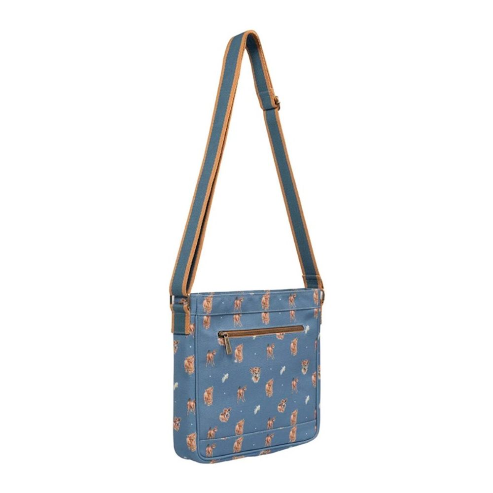 Wrendale Designs Crossbody kabelka Wrendale Designs "Farmyard Friends" - Krávy