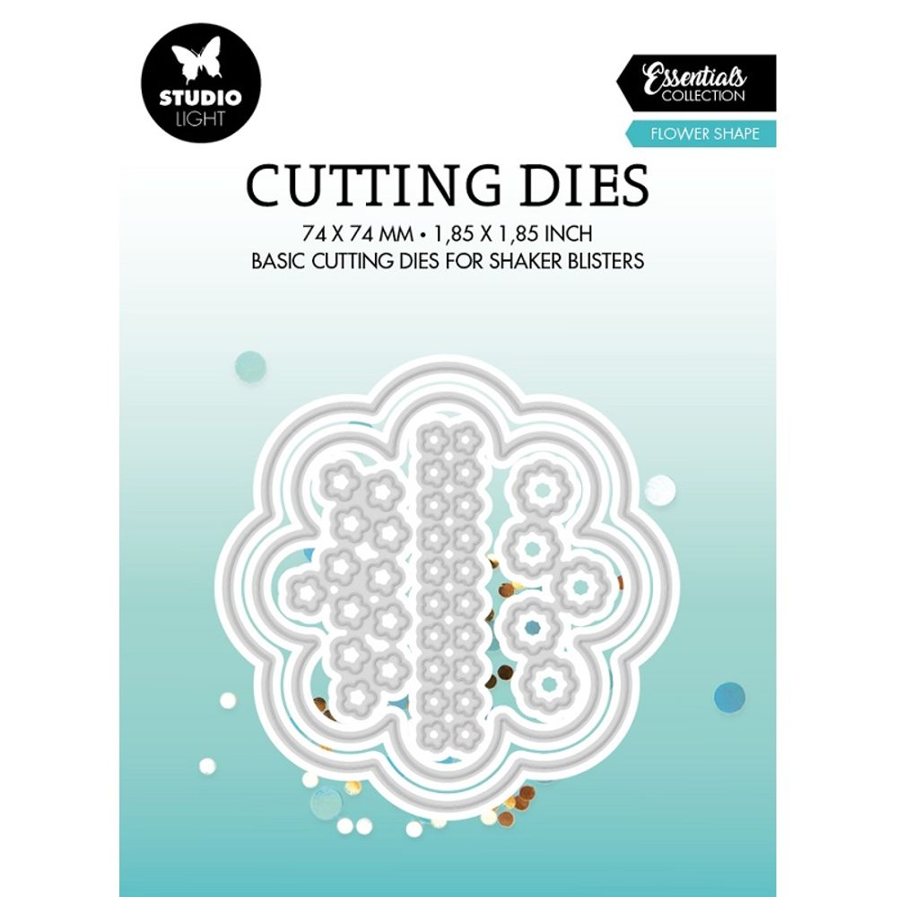 Studio Light Vyřezávací šablony na chrastidlo Studio Light, 5 ks - Květina