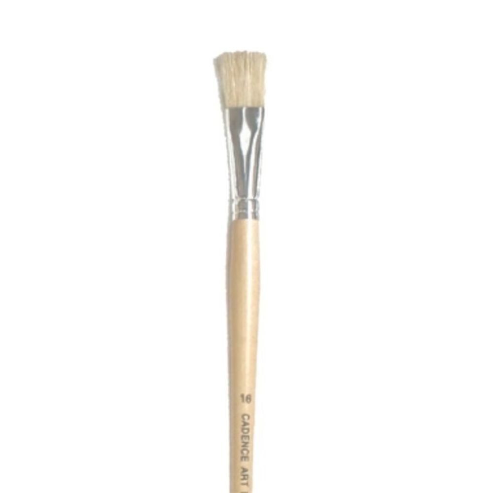 Cadence Plochý štětec Cadence 258 Flat Bristle Brush - VYBERTE VELIKOST - Plochý štětec Cadence 258 Flat Bristle Brush - vel. 16