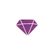 *Diamantová barva, 80ml - fialová, violet
