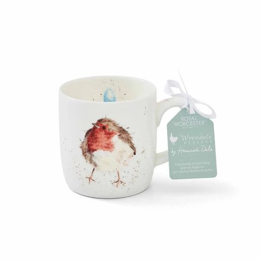 Porcelánový hrnek Wrendale Designs "Garden Friend", 0,31 l - Červenka