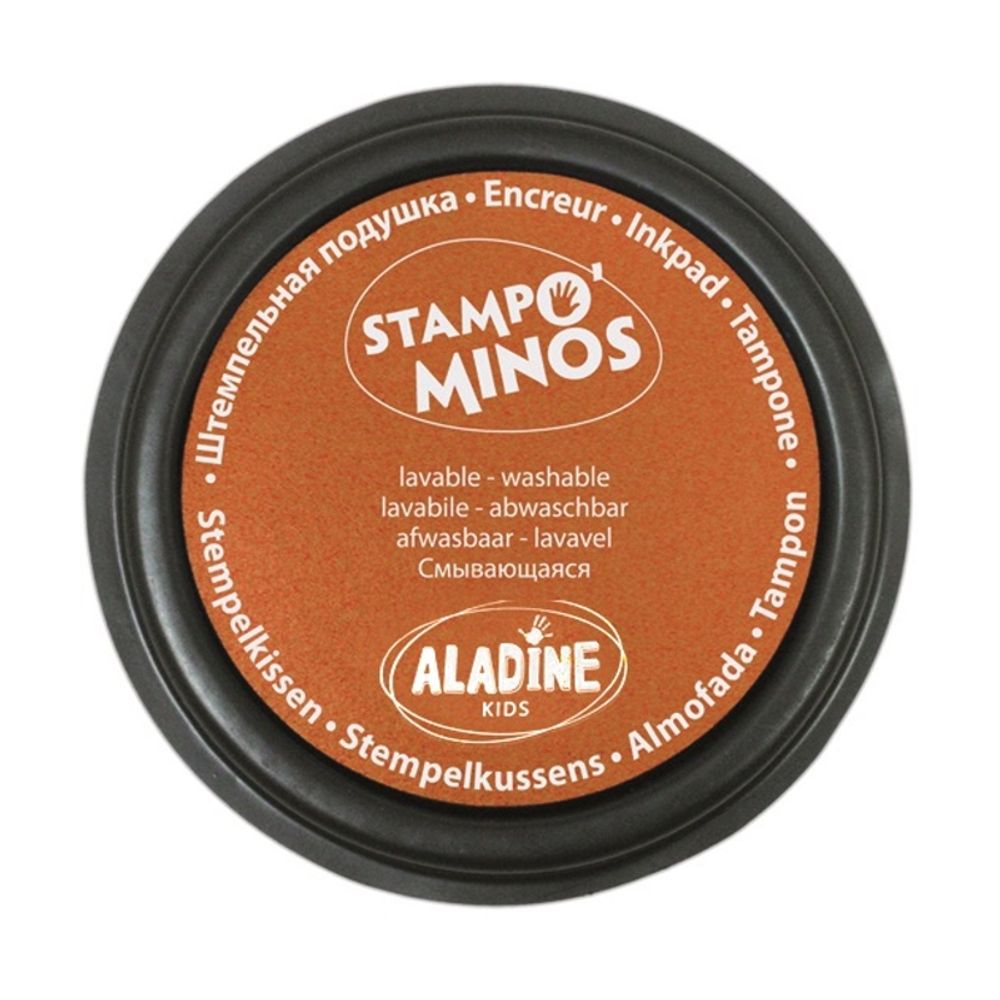 Aladine Razítkovací polštářek Stampo Colors - VYBERTE ODSTÍN - Razítkovací polštářek Aladine Stampo Colors - hnědý
