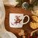 Vánoční porcelánový hrnek Wrendale Designs "Sleigh Ride", 0,31 l - Lišky