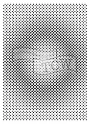 Šablona TCW 5,25"x7,25" (13,3x18,4 cm) - Halftone Vortex