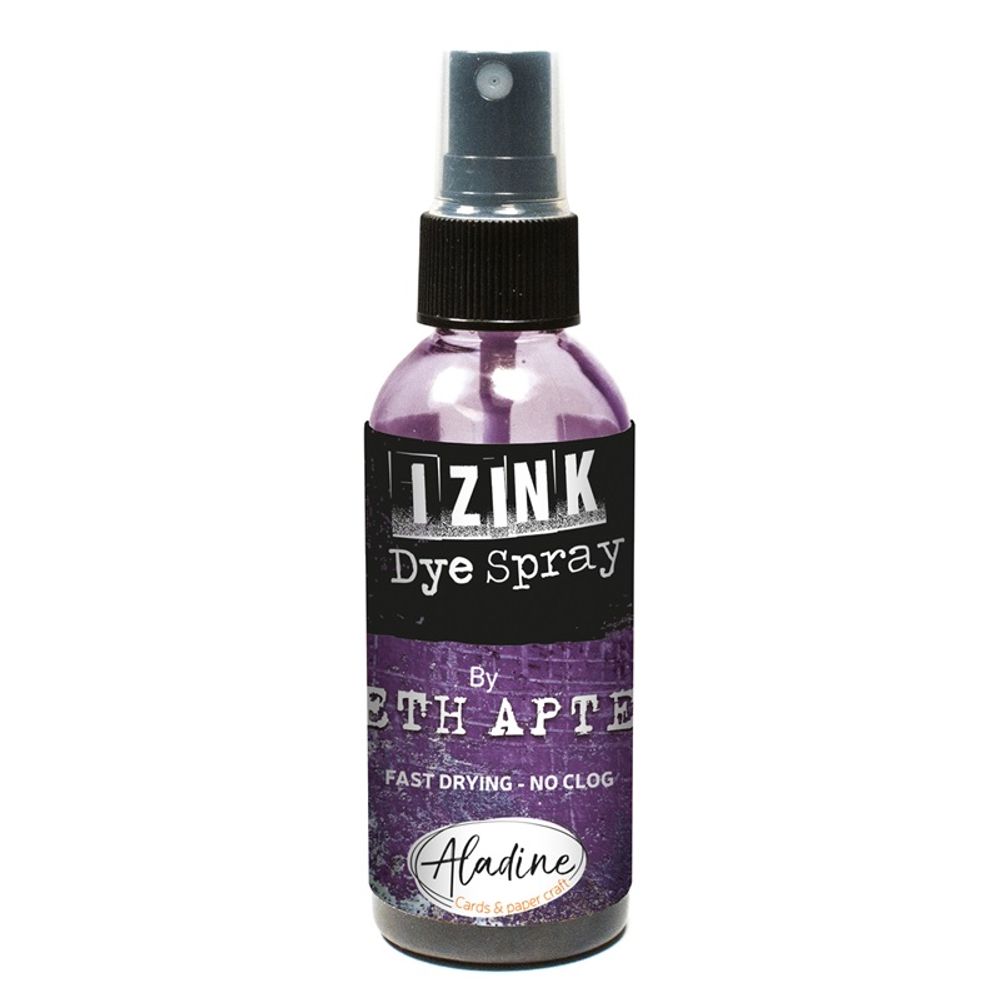 Levně Aladine Akvarelový inkoust Aladine Izink Dye Spray, 80 ml - VYBERTE ODSTÍN - Akvarelový inkoust Aladine Izink Dye Spray, 80 ml - violet encre, modrofialový