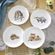 Porcelánový talíř Wrendale Designs - Lišky