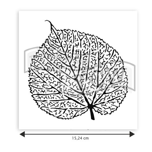 Šablona TCW - Skeletal Leaf - VYBERTE VELIKOST