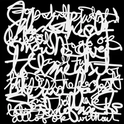 Šablona TCW - Thick Thin Writing - VYBERTE VELIKOST