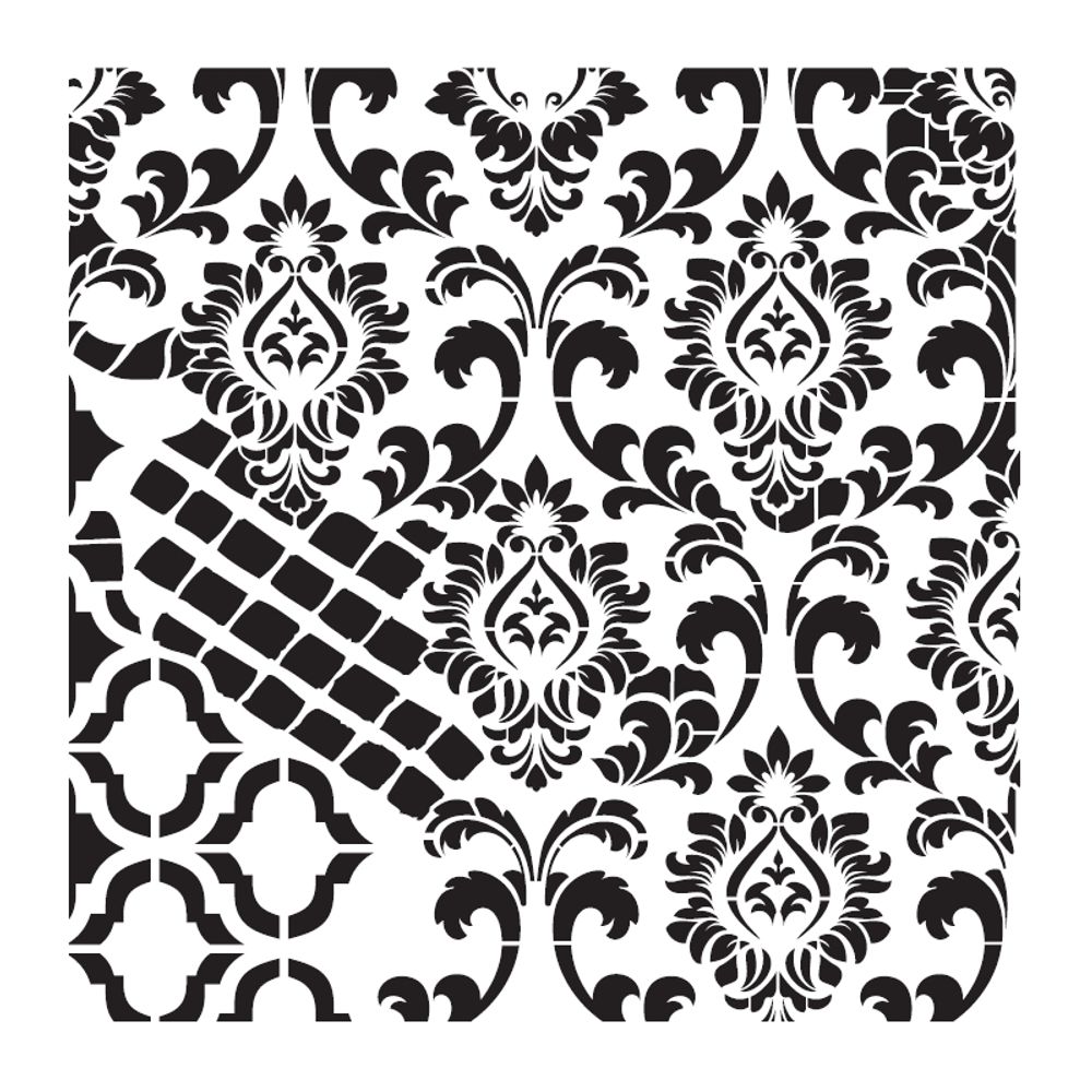 Levně Cadence Šablona Cadence, 45x45 cm - Ornamenty 6