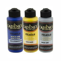 Akrylová barva Cadence Premium, 120 ml - VYBERTE ODSTÍN