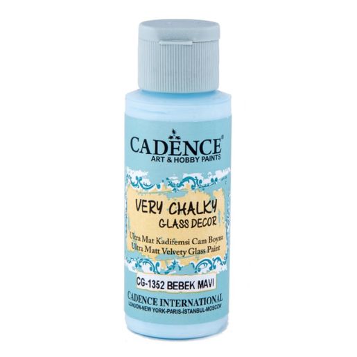 Křídová barva na sklo Cadence Very Chalky Glass Decor, 59 ml - VYBERTE ODSTÍN
