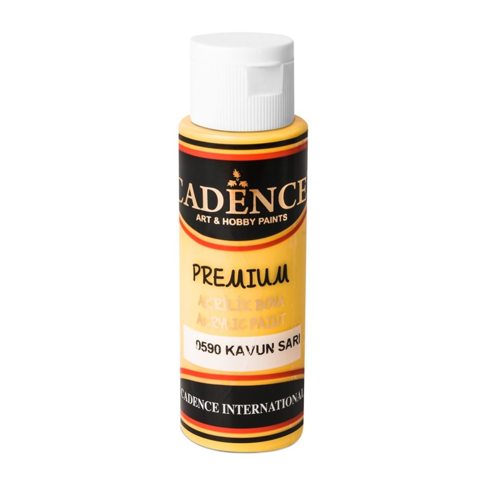 Levně Cadence Akrylová barva Cadence Premium, 70 ml - VYBERTE ODSTÍN - Akrylová barva Cadence Premium, 70 ml - citron yellow, citrónová žlutá