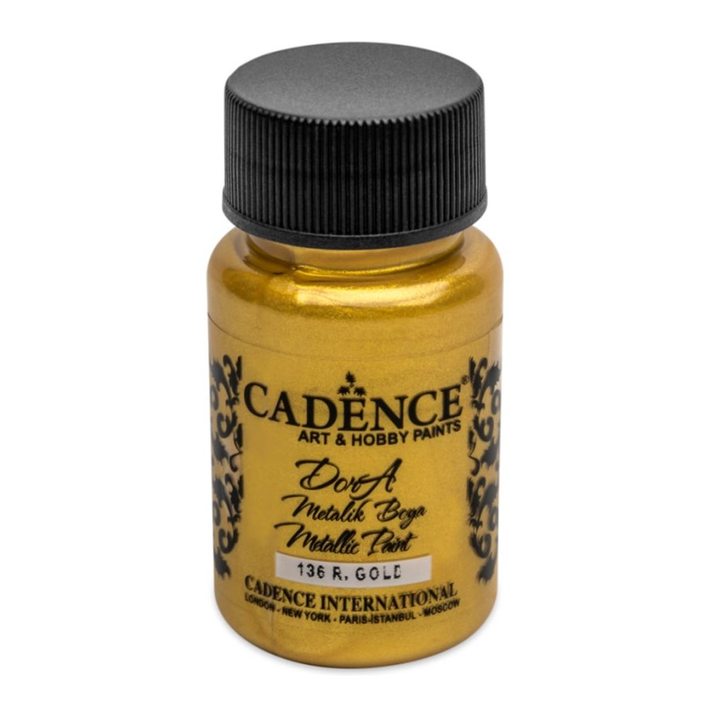 Dora Metallic zlatá 50 ml CADENCE