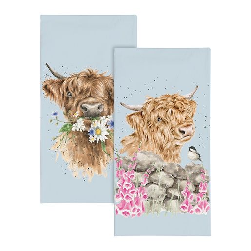 Papírové kapesníky Wrendale Designs "Daisy Coo", 10 ks - Kráva