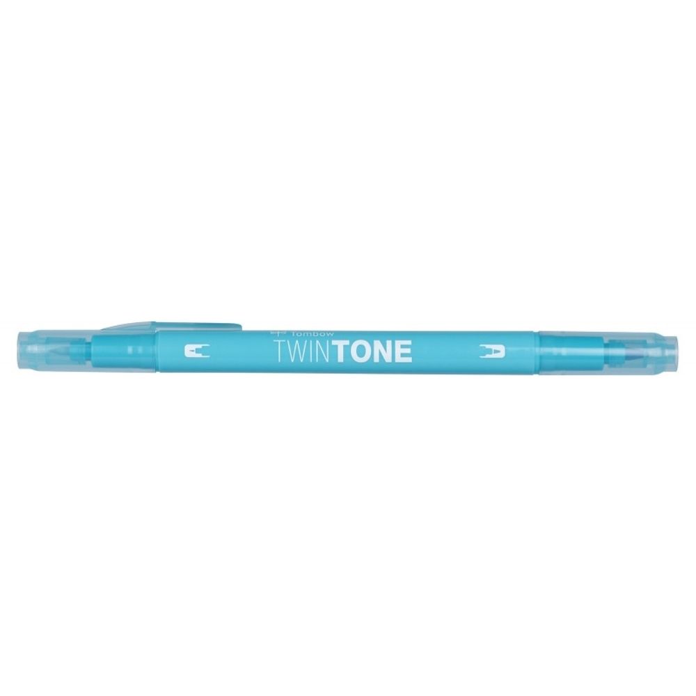Tombow Oboustranný fix Tombow TwinTone - VYBERTE ODSTÍN - Oboustranný fix Tombow TwinTone - světlý modrý