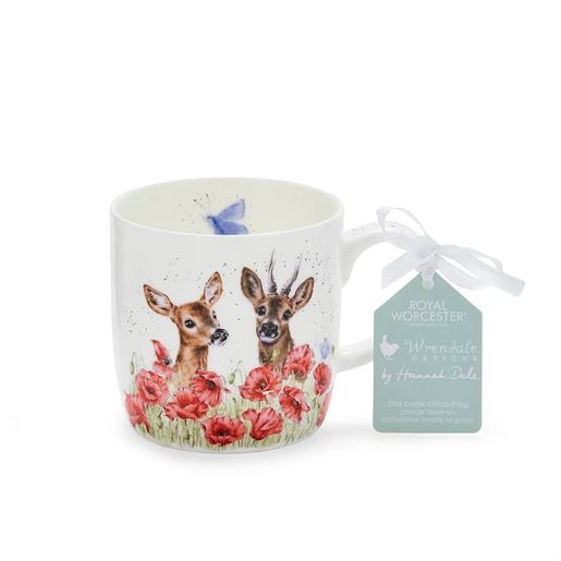 Porcelánový hrnek Wrendale Designs "Deer to Me", 0,31 l - Srnky