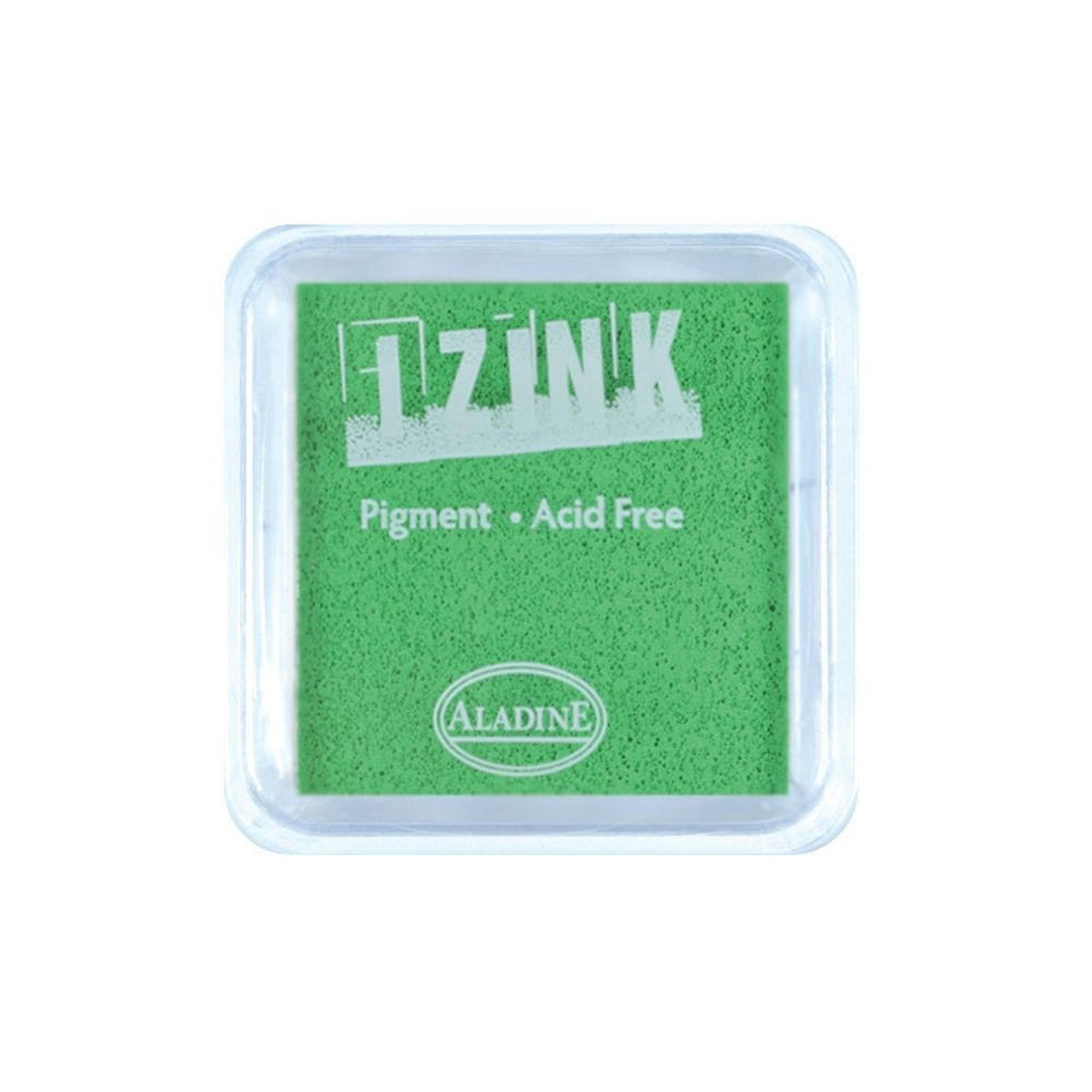 Aladine Razítkovací polštářek Aladine Izink Embossing, neonový - VYBERTE ODSTÍN - Razítkovací polštářek Aladine Izink Embossing - fluo green, neon zelený