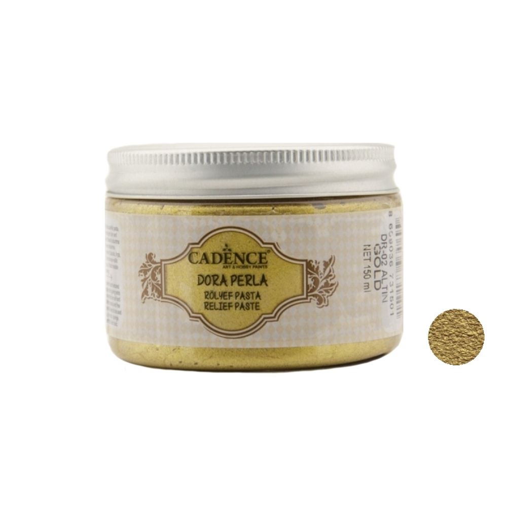 Reliefní pasta Dora Perla 150 ml - zlatá Aladine