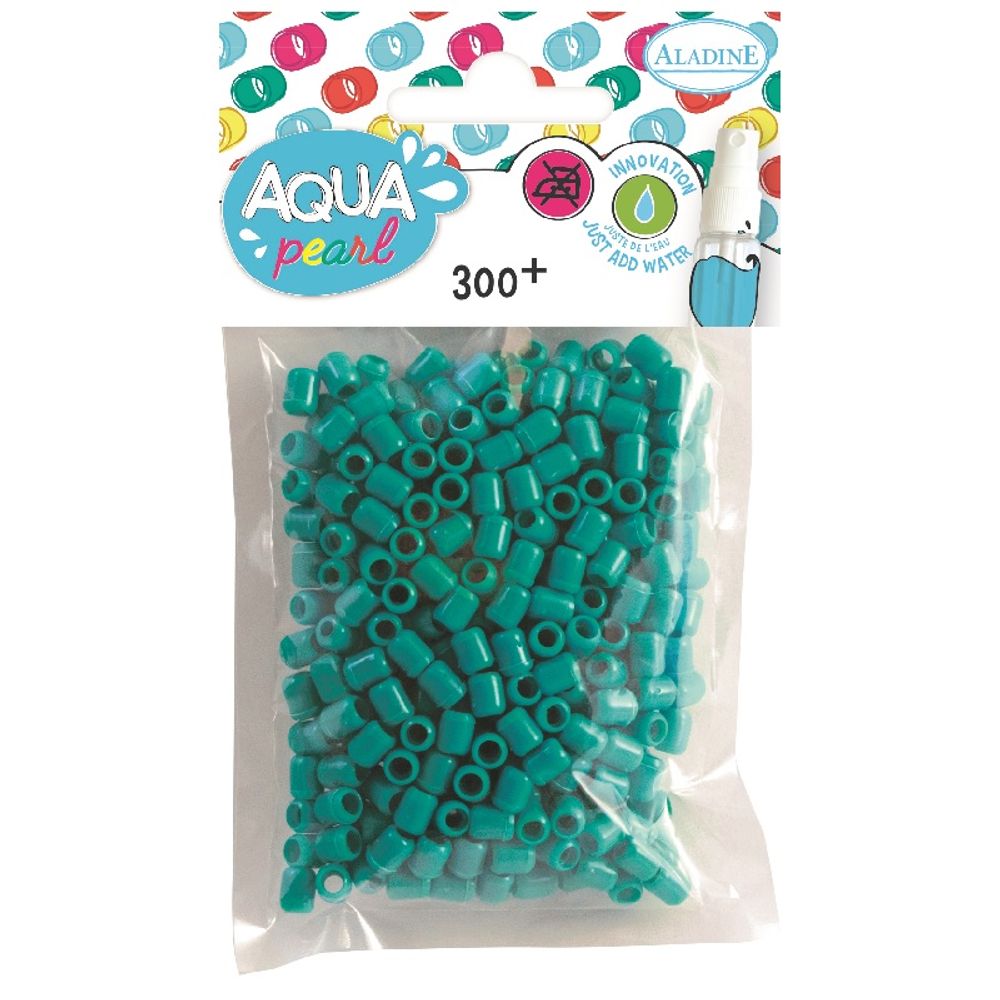 Levně Aladine Perly Aladine Aqua Pearl, 300 ks - VYBERTE ODSTÍN - Perly Aladine Aqua pearl, 300 ks - tm. zelené