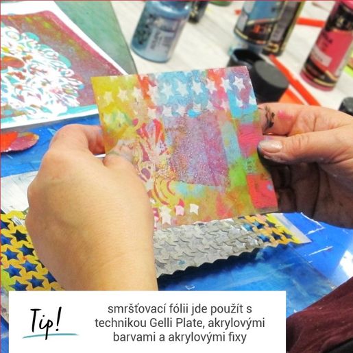 Smršťovací fólie Efco, A4, 1 ks - mléčná