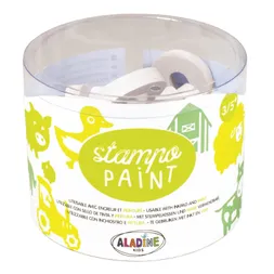 Malovací pěnová razítka Aladine Stampo Paint, 12 ks - Farma