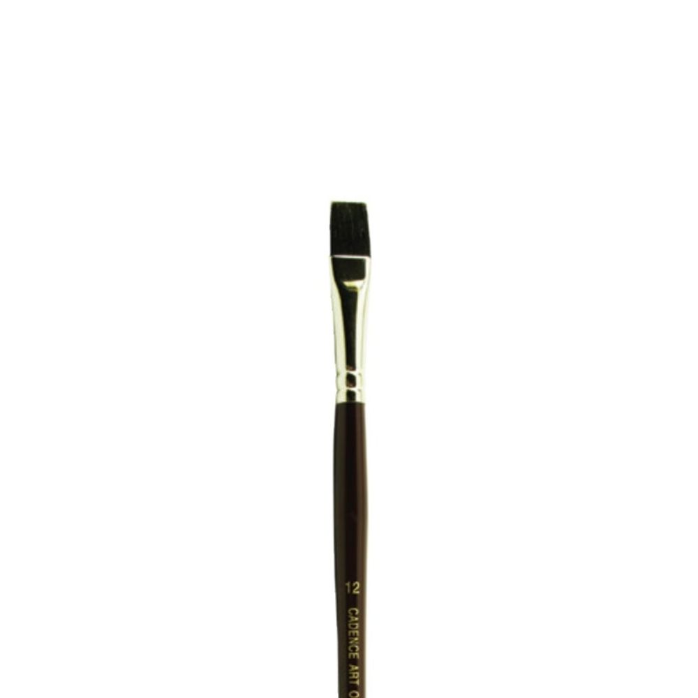 Cadence Plochý štětec Cadence 210 Ox Hair Brush - VYBERTE VELIKOST - Plochý štětec Cadence 210 Ox Hair Brush - vel. 12