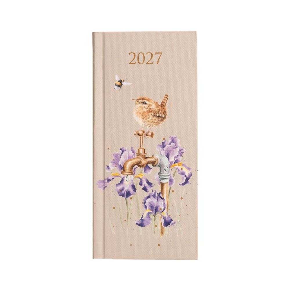 Wrendale Designs Kapesní diář 2027 Wrendale Designs - Střízlík