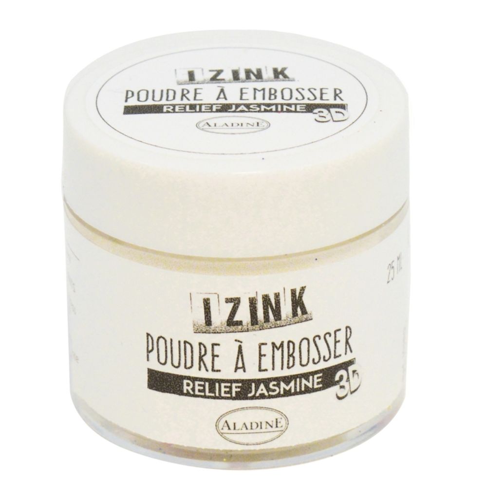 Levně Aladine Embosovací prášek Aladine - základní - VYBERTE ODSTÍN - Embosovací prášek Aladine, 25 ml - jasmine, bílý