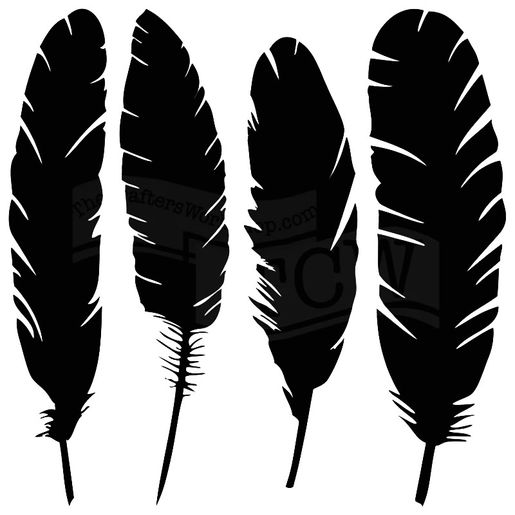 Šablona TCW - Four Feathers - VYBERTE VELIKOST