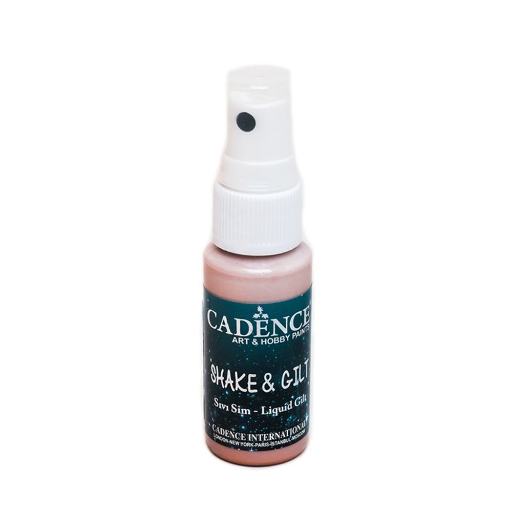 Levně Cadence Metalická třpytivá barva ve spreji Cadence Shake & Gilt, 25 ml - VYBERTE ODSTÍN - Metalická třpytivá barva ve spreji Cadence Shake & Gilt, 25 ml - bronze, bronzová