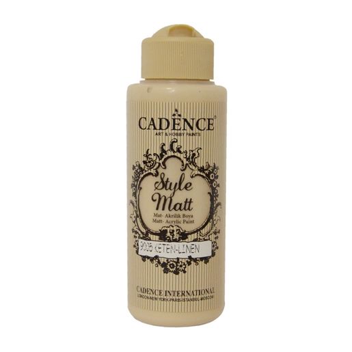 Matná akrylová barva Cadence Style Matt, 120 ml - VYBERTE ODSTÍN