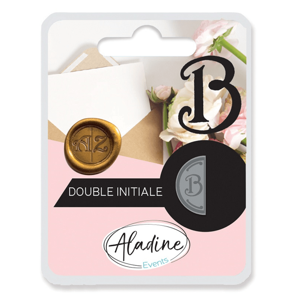 Levně Aladine Pečetidlo Aladine - Oboustranná iniciála - VYBERTE PÍSMENO - Pečetidlo Aladine - Oboustranná iniciála "B"